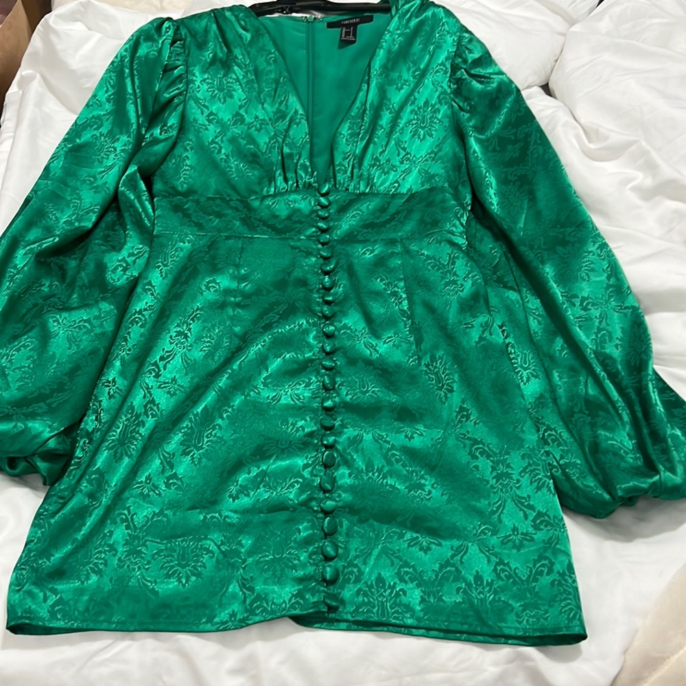 Forever 21- green dress